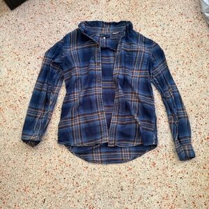 Blue, Size S, Levi's flannel top
